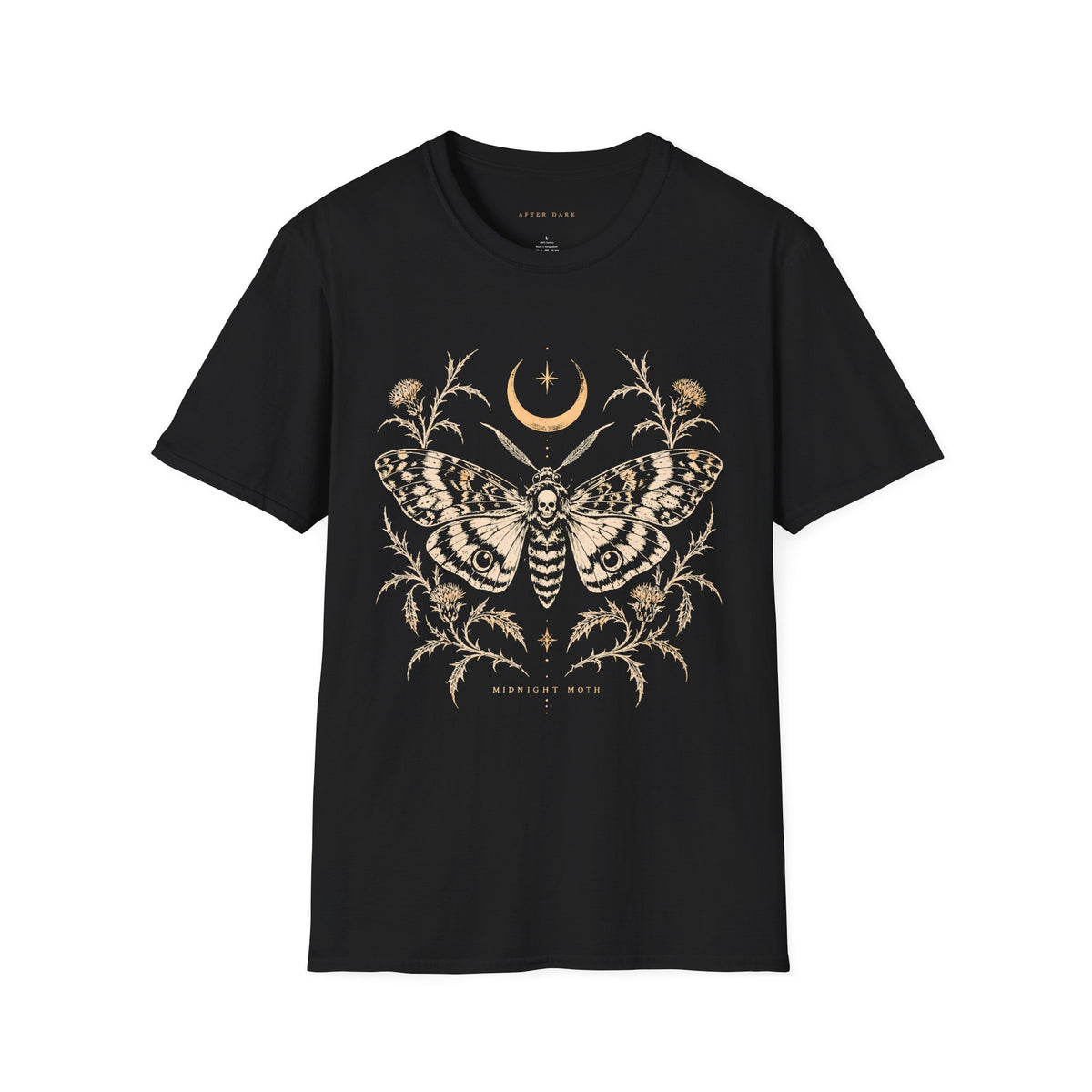 Midnight Moth Tee — After Dark