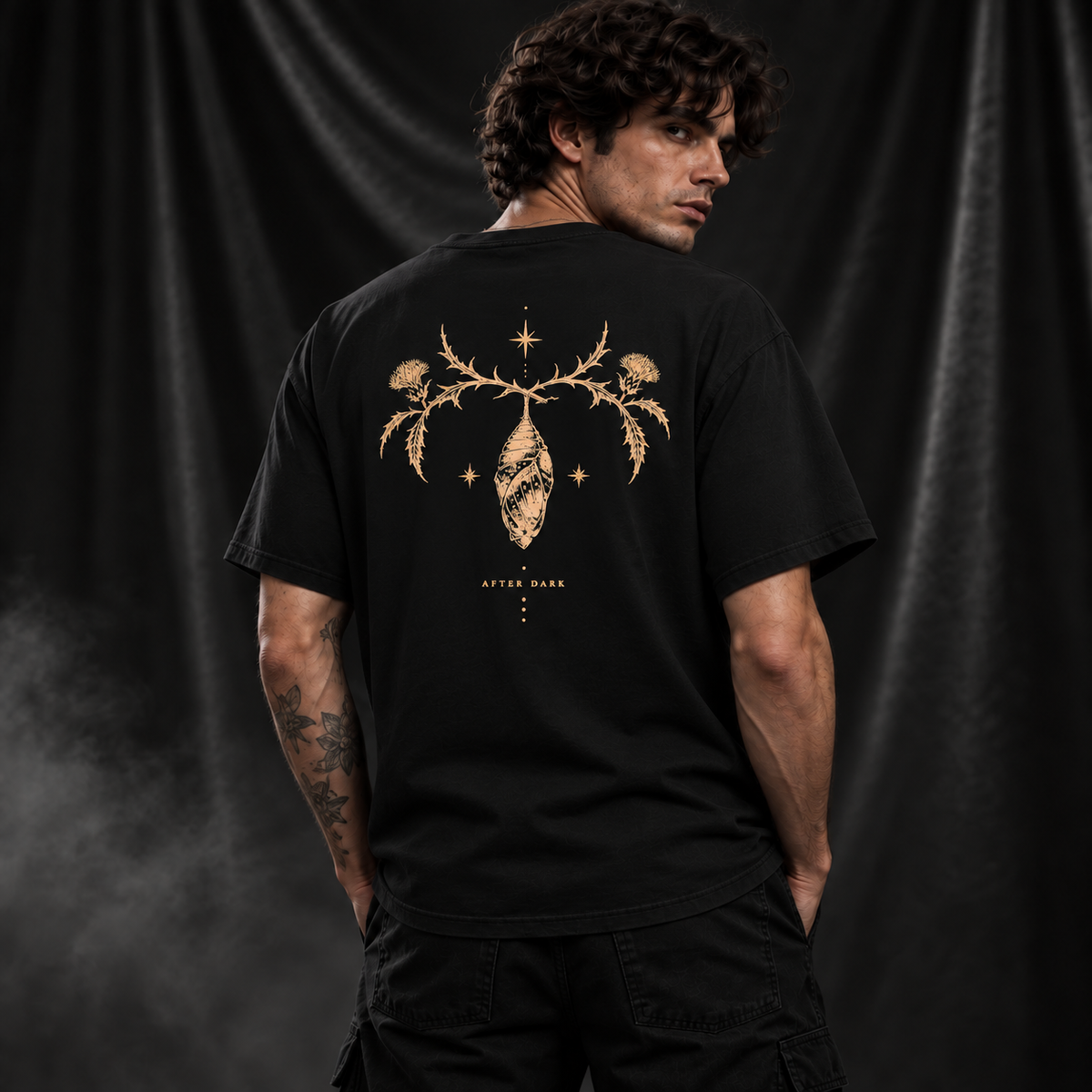Midnight Moth Tee — After Dark